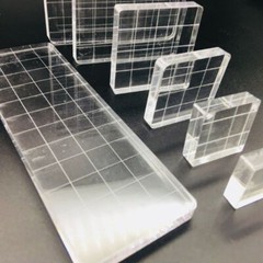 7pcs High Transparency Acrylic Block DIY Seal Stamp Scrapbooking Album