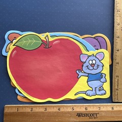Vintage 90s Note Stationery Frank Shaffer Turtle Mouse Elephant Paper Sheets Lot
