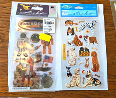 20 pkgs Scrapbook Stickers(16 STICKOplus Tags,Tea,Tools)_N P_$40+Value_#5