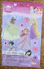 DISNEY PRINCESS Ariel Aurora Snow White Rapunzel Pocahontas 3D Scrapbook Sticker