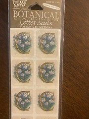 VTG Frances Meyer Botanical Letter Seals “C” New 24 Total Seals Initial