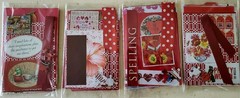 Ephemera Mini Packs, 8 colors to choose, Scrapbook, Junk Journal, Craft Kit