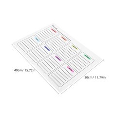 Weekly Plan Dry Erase Whiteboard Stickers Planner for Wall Calendar