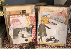 50pc JUNK JOURNAL Paper Pack Vintage Paper Ephemera Mystery Scrapbook Card Lot