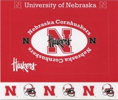 University of Nebraska Huskers NCAA Cardstock Sticker Frame scrapbook