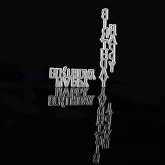 Silver Happy Birthday Metal Cutting Dies DIY Craft Carbon Steel Embossing Templa