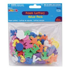 Foam Stickers 180/Pkg Alphabet