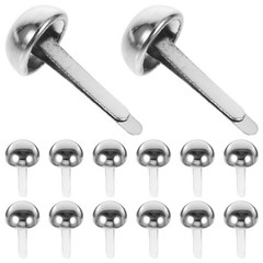 200 Pcs Metal Decors Mini Brads for Paper Crafts Indoor Sofa