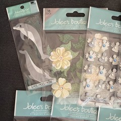 Lot of 15 Jolee’s Boutique K&Company Sticky Pix Scrapbooking