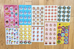 DESSERT & SWEET TREATS 166 SNIFF Stickers CHOCOLATE SLOTHS Cheesecake ICE CEAM