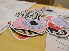 Variety sticker pack (VINYL) 100 stickers per pack /positive vibes
