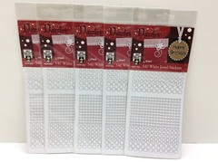 5 – Hot Off The Press Dazzles 540 White Jewel Stickers