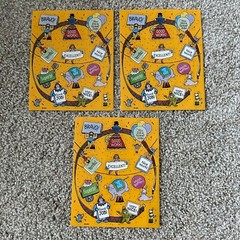 Vintage 80s 1990s American Greetings AGC Hallmark Circus Ring Bravo Stickers Lot
