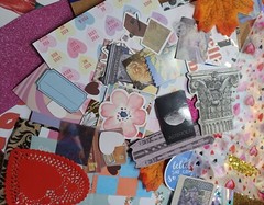 Ephemera Lot Mystery Junk Journaling Crafting Supplies Scrapbooking Mixed Media