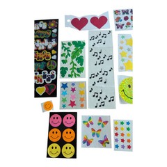 Lot of Loose Stickers Sandylion Mrs Grossman’s Stickopotamus 1990s Y2K B
