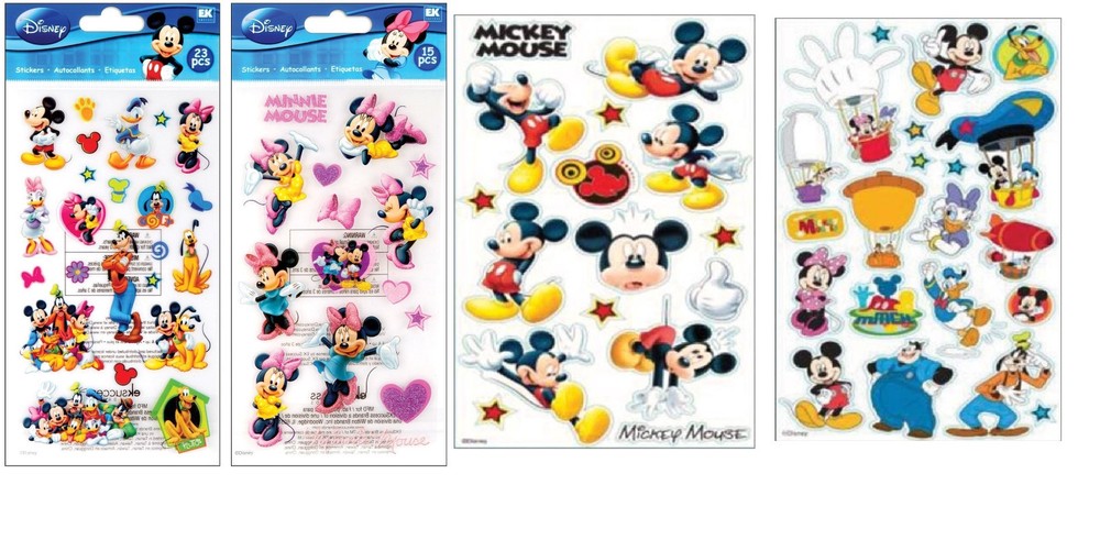Disney Mickey Mouse, Minnie Mouse and Friends Sticker’s