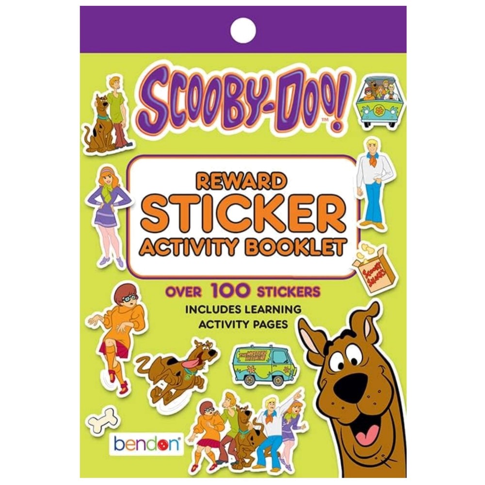 Scooby Doo Official Coloring & Sticker Pad – 4″ x 6″ with 100+ Reward Stickers