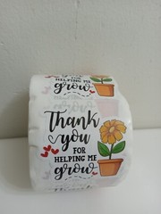 500 Thank You For Helping Me Grow Stickers Super Fast Shipping.