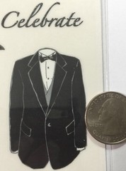 FORMAL AFFAIR GLITTER Stickers(21pc)5.5″x12″ Prom•Dance•Dress•Tux•High School
