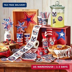 500Pcs Patriotic Stickers Roll 250th Anniversary USA Stickers Self Adhesive 4th