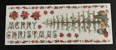 Tumblebeasts MERRY CHRISTMAS TITLE ~Tree ~ BORDERS ~ Poinsettias ~ New