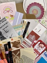 Junk Journal Ephemera Kit | Scrapbooking, Collage, Mixed Media Supplies 1LB Box
