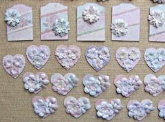 Handmade Paper Embellishments 59 Shabby Chic Scrapbooking Journals Cards Tags