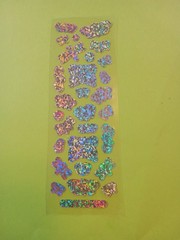 ME! etc prism bright wings butterflies sticker strip