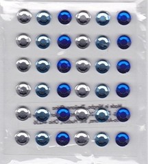 Rhinestones Stickers – Winter Dot Assortment