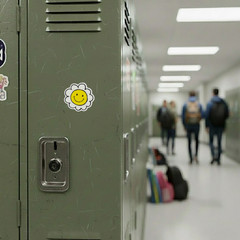 Smiley Flower ✦ B-Side Label Sticker