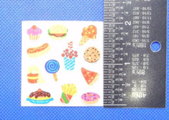 Carnival Fair Food Hamburger Fries Hot Dog Sweet Treats Sandylion Sticker Mod
