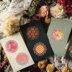 Circle Lace Metal Die Cuts – Flower Border Cutting Dies for Scrapbooking & Card
