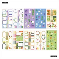 NEW Happy Planner Sticker Book – Brilliant Blooms 606 Pieces 🌹🌺🌷🌸🌼🌻🪻🌿