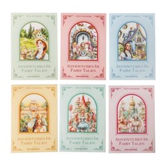 Vintage Fairy Tale Transparent Stickers Bullet Journal Diary Scrapbook Supplies