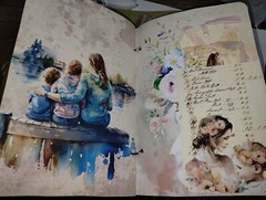 » A Mother’s Love » Junk Journal Scrapbook USA Seller