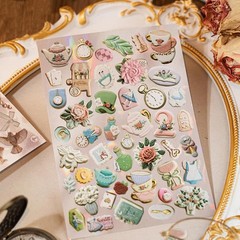 800+ Pcs Y2K Sticker Book – 30 Sheets Vintage Cut-Out Stickers for Junk Journals