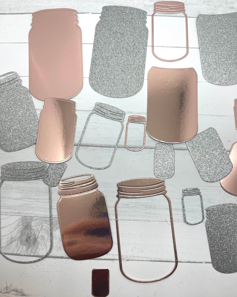 Die Cuts Jar 14 Pieces