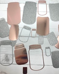 Die Cuts Jar 14 Pieces