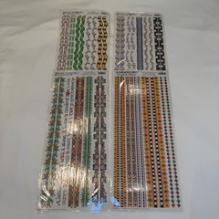 Creative Imaginations Mary Engelbreit Renae Lindgren Border Stickers 4 Sheets