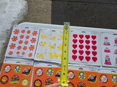 HUGE! Lot of 105 Packs of Hallmark Stickers Sealed Holidays Halloween Puffy LOOK