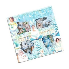 Seasonal Flower Sticker Set For Childrens Handmade Album Diaries Crafting