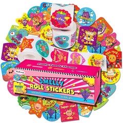 600PCS Scratch and Sniff Reward Stickers for Kids, Scented Classroom Stickers