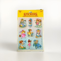 Joan Walsh Anglund Babies & Children Sticker Sheet Multicolor Scrapbooking
