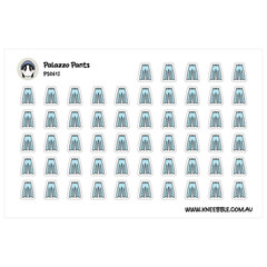 Palazzo Pants Stickers – Stylish Fashion Planner Decals & Embellishments