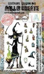 AALL AND CREATE – CLEAR ACRYLIC STAMPS – MISS BUBBLES