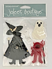 Jolee’s HALLOWEEN 3-D Stickers~Many Choices~GHOSTS~Costumes~SPIDERS~Crows~WITCH