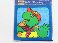 Vintage Franklin Turtle Stickers Variety Pack 4 Sheets My Very Own Sticker New