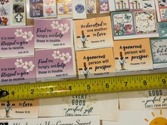 Easter Holiday Card, Note, & Sticker Lot – 9 Cards w/ Envelopes