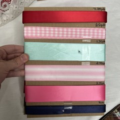 Huge Lot Of 310+ Yds Ribbon For Crafts Scrapbooking Junk Journal; New & Used