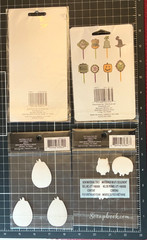 Recollections PARTIAL LOT Halloween BOO 12×12 Paper Sticker Die-Cut Doilies